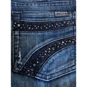 7 For All Mankind Women's Bootcut Jean 31